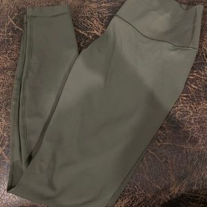 SOLD Dark Olive Green Lululemon Wunder Unders